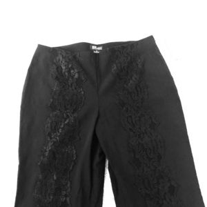 NEW INC International Concepts Lace Accent Pants